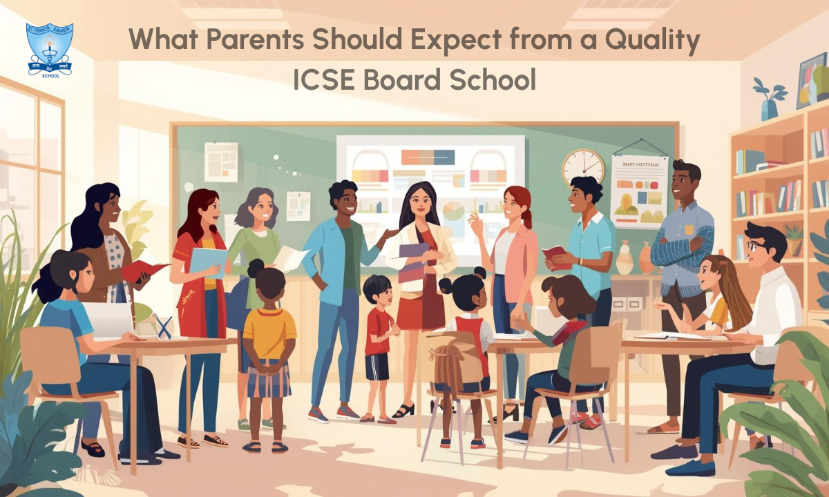 Quality ICSE Board School - STFX