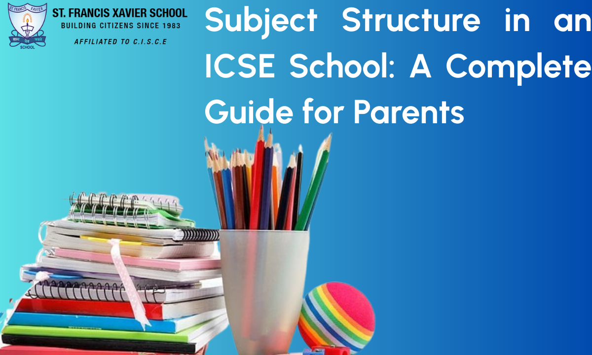 Subject Structure in an ICSE School